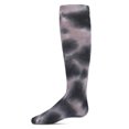 thumbnail image 3 of MeMoi Girls Bleached Tie Dye Cotton Blend Knee High Socks - Girls - Female, 10, Denim, 3 of 4