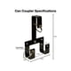 thumbnail image 2 of 2pcs Can Couplers To Hook Multiple Wheeled Trash Containers Garbage Bin Connector, 2 of 5