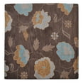 thumbnail image 2 of Rugsotic Carpets Hand Tufted Wool Eco-Friendly Area Rugs - 6'x6', Square, Brown, Modern Contemporary Design, High Pile Handmade Anti Skid Rugs for Living Room, Bed Room (K00518), 2 of 7