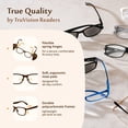 thumbnail image 6 of Reading Glasses 2.00 | Best 4 Pack of Readers for Men and Women | 180 Day Guarantee, 6 of 10