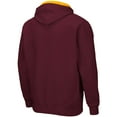 thumbnail image 3 of Men's Colosseum Maroon Minnesota Golden Gophers Big & Tall Full-Zip Hoodie, 3 of 3