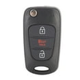 thumbnail image 3 of Funda de carcasa de mando a distancia de 3 botones, funda de carcasa de mando a distancia de coche con 3 botones, ajuste negro para Kia Soul 2012 2013 Unbranded 1610190029511, 3 of 7