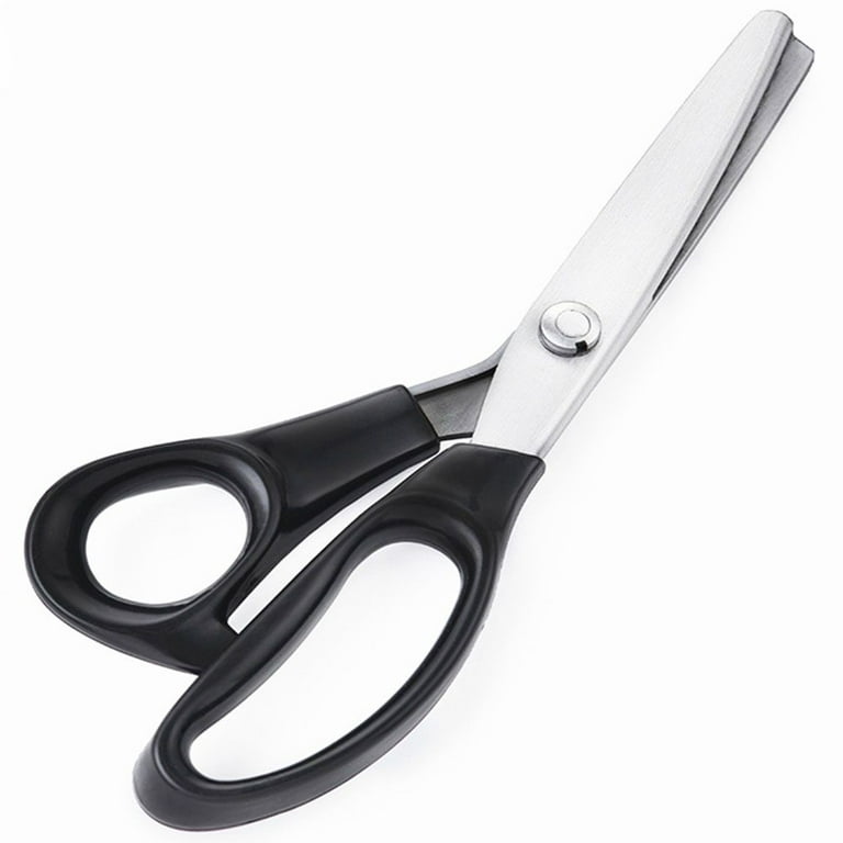 3mm/5mm/7mm Dog Teeth Shaped Zigzag Scissors with Plastic Handle Craft  Cutting Tool DIY Home Tool Tailor Scissor