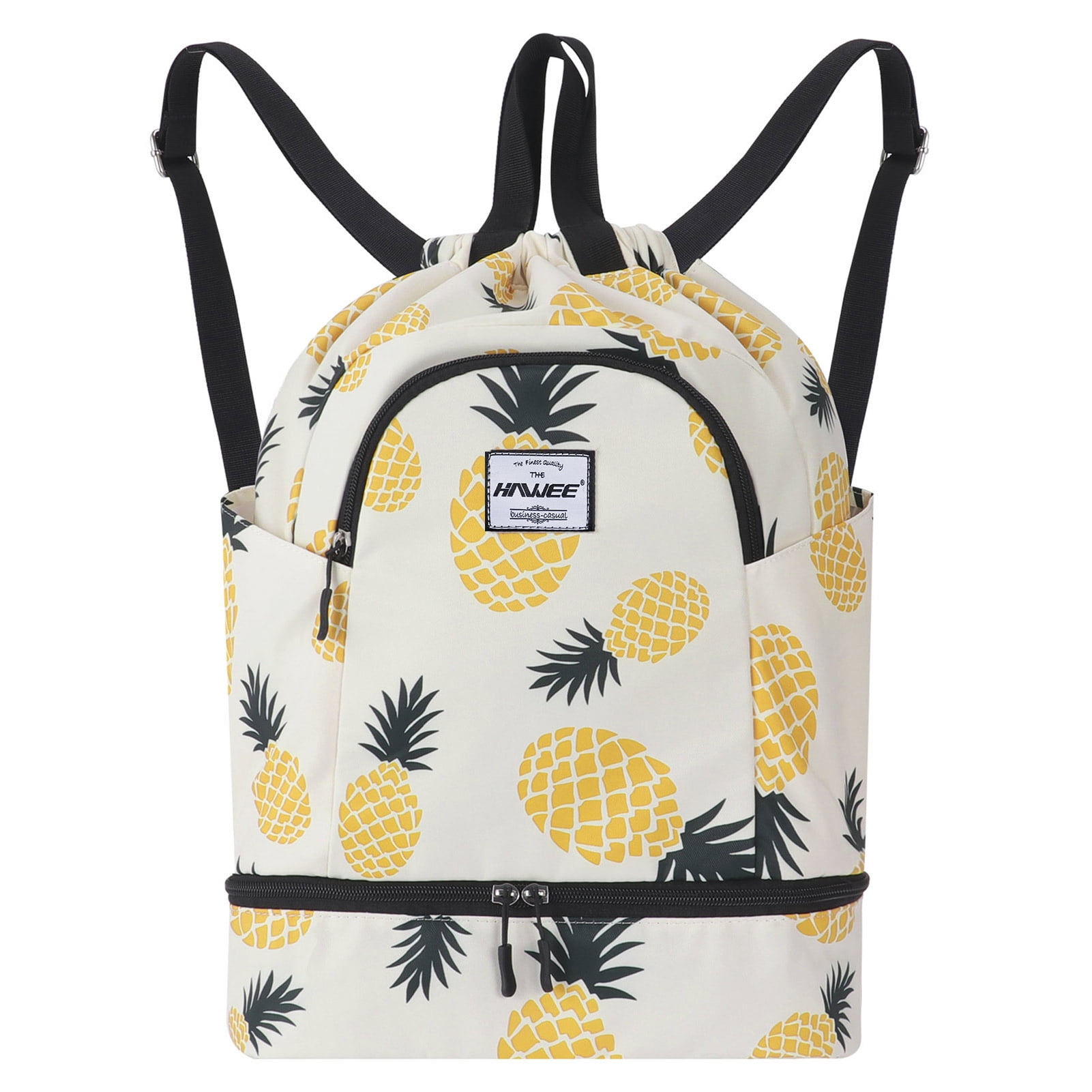 Dry Wet Drawstring Bag Waterproof String Backpack Swim Pool Beach Travel Gym Bag 