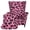 Pink Leopard Print, variant on SEANATIVE 2 Piece Wingback Chair Slipcovers Stretch Spandex Wing Chair Covers with Seat Cushion Cover Non-Slip Furniture Protector with Elastic Bottom for Living Room Decor, Cute Paw Print Violet