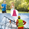 thumbnail image 6 of Uxcell Sun Shade Hat Neck Shade, 3 Pack Cooling Skull Cap Fishing Hats for Hiking, Dark Gray Rose Red Fluorescent Green, 6 of 6