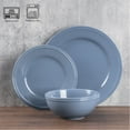 thumbnail image 4 of Mainstays Darby 12-Piece Stoneware Dinnerware Set Blue, 4 of 9