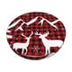 thumbnail image 1 of Balery Christmas Buffalo Plaid Fundas de asiento para taburete de bar redondo de tela de terciopelo ajustables que protegen de arañazos y manchas para sillas de 14 a 17 pulgadas.-12 inch, 1 of 7