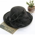 thumbnail image 2 of Tea Party Hats for Women: Derby Hats for Women 2025, Summer Travel Wedding Church Fascinator Flower Hat, Tea Party Hat, 2 of 10