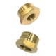 thumbnail image 1 of Pack de 2 Conector de Grifo de Latón Zulema Adaptador de Tubería de Agua Conector de roscar para manguera, 1 of 8