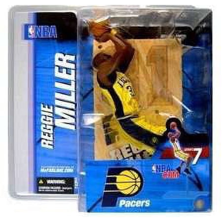 McFarlane NBA Sports Picks Series 7 Reggie Miller Action Figure (Yellow Jersey Variant) price history on PriceWatchPro