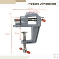 thumbnail image 5 of Face Frame Clamp Mini: 2PCS Adjustable Cabinetry Clamp Cabinet Woodworking Tool, 5 of 5