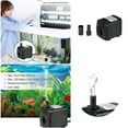 8W Small Submersible Water For Outdoor Indoor Tabletop Water Aquarium ...