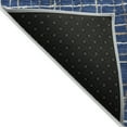 thumbnail image 3 of Addison Rugs Chantille Indoor/Outdoor Transitional Stripes Navy Washable Rectangle Rug, 8' x 10', 3 of 6