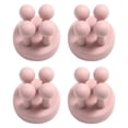 thumbnail image 1 of 4x Ganchos de Clip para Cables de Pared, Gancho para Colgar Llaves, Organizador de Pared para Cables de Cocina Montado en La Pared, Ganchos de Pared, 1 of 10