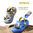 thumbnail image 4 of Drecage Toddler Boys Girls Cute Cartoon Clogs Kids Lightweight Garden Shoes Beach Pool Sandals, 4 of 6
