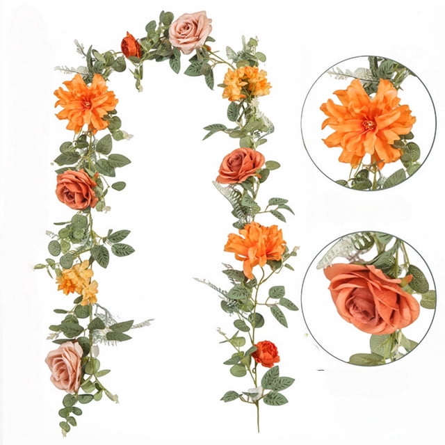 BotaniNest Peony Vine Faux For Home Wedding Party