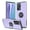 YX- Purple, variant on for Samsung Galaxy Note 20 Ultra Case, with Self Healing Flexible TPU Screen Protective [2 Pack], Military Grade Invisible Kickstand Case for Samsung Note 20 Ultra 5G-Purple