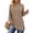 Coffee, variant on Long Sleeve Shirts for Women Turtleneck Casual Tunic Tops Lightweight Pullover Fashion Clothes