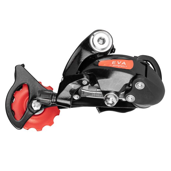 Cambio trasero para Bicicleta 21/24 Vel indexado Negro M Eva R2-A