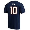 thumbnail image 3 of Men's Fanatics Bo Nix Navy Denver Broncos Big & Tall Player Name & Number T-Shirt, 3 of 3