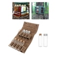 thumbnail image 4 of Paquete de 4 tarros de especias para camping, botella para , soporte para vinagrera 9 Cola botellas de especias, 4 of 8