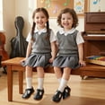 thumbnail image 6 of TEAHOO X STQ KIDS School Shoes for Girls Footwear Mary Jane Toddler Ballet Comfortable Dress Shoe Black Toddler 8, 6 of 8