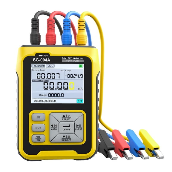 yaaqii SG-004A Mini Multi-function Handheld Signal Generator Calibrator 4-20mA