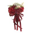 thumbnail image 3 of Ramo de novia, ramo de dama de honor, centros de mesa, arreglos florales, celebración Rojo, 3 of 9