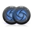 thumbnail image 2 of Pyle PLMRS53BL 5.25 Inch Waterproof Low Profile Marine Speakers, Black (8 Pack), 2 of 7