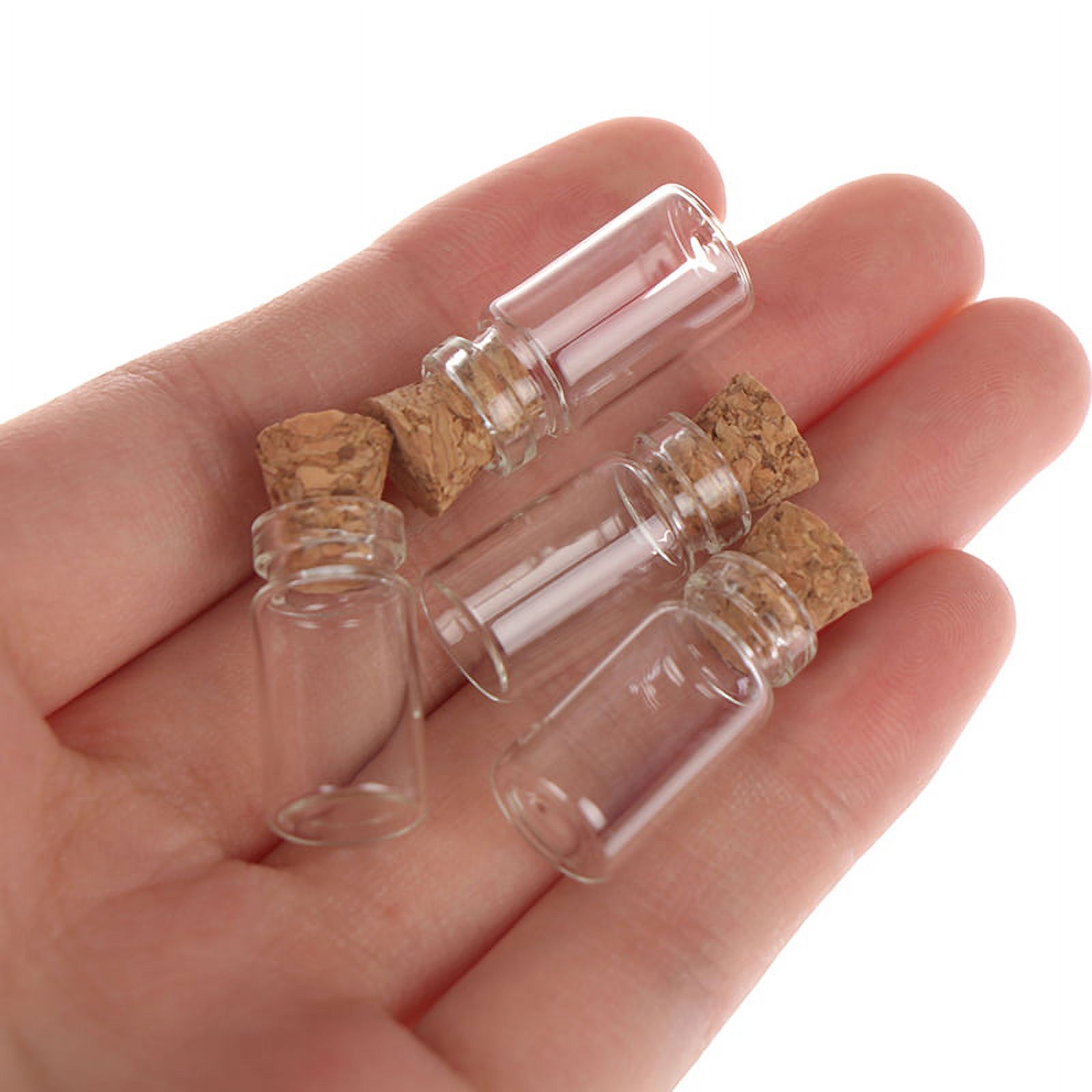 MageCrux 10PCS 1:12 Dollhouse Miniature Glass Bottle Jars Food Storage Kitchen Accessorie - image 5 of 6