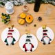 thumbnail image 4 of New Christmas Tableware Holder Gnome Silverware Holder Cutlery Knife Fork Spoon Pouch Bag for Xmas Party Dinnerware Table Decor, 4 of 5