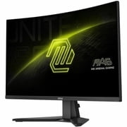 MSI MAG 27CF E20 27 inch VA FHD Display 200Hz FreeSync Curved Gaming Monitor - 1500R Curve - Rapid VA Panel - 200Hz - .5ms - HDR Ready - Eye Care - Adaptive Sync - AI Vision - Less Blue Light
