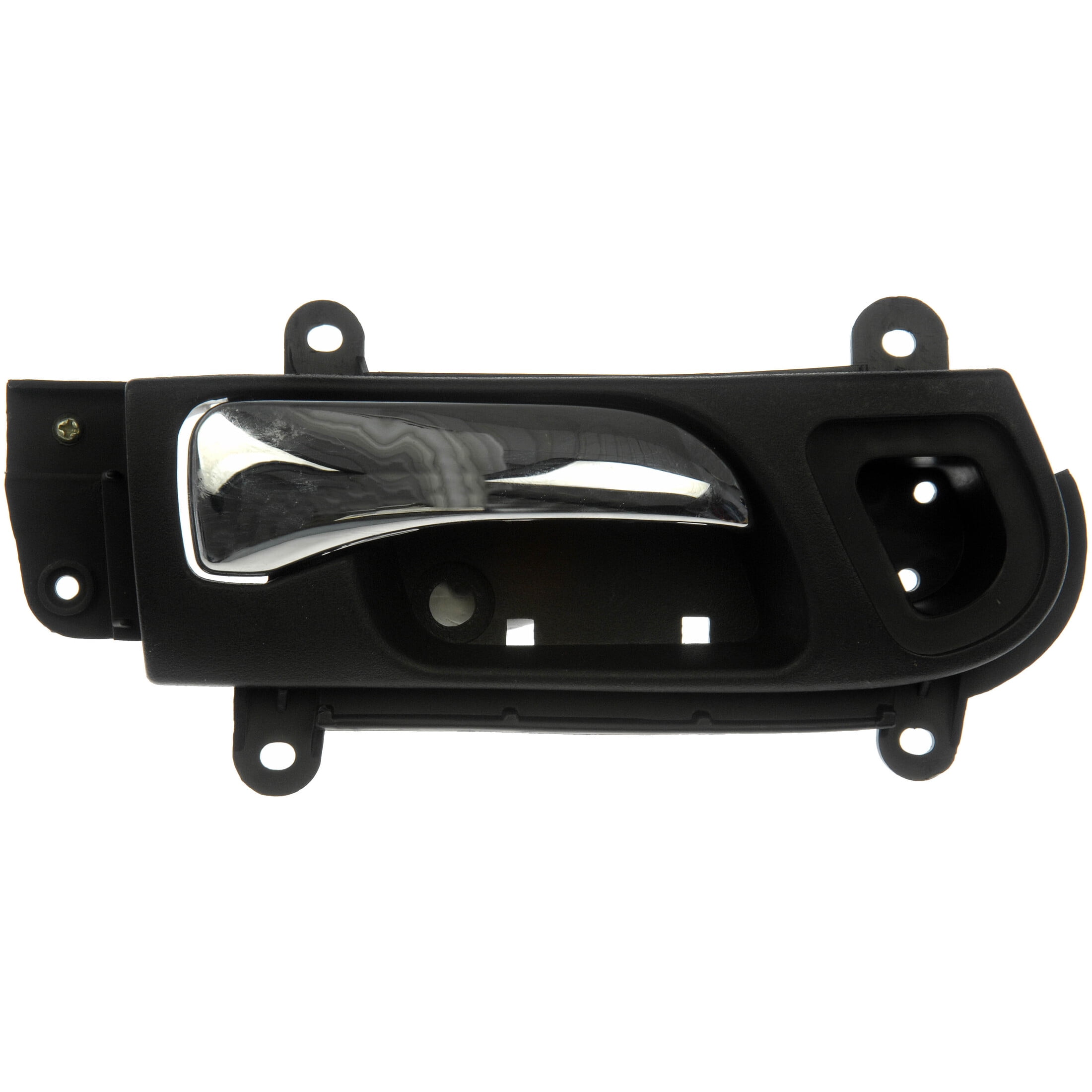 Dorman 81467 Front Passenger Side Interior Door Handle for Specific Honda Models, Chrome Lever; Black Housing