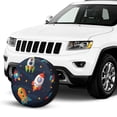 thumbnail image 2 of Kdxio Spaceships and Stars for Tire Cover Wheel Protectors Tyre Covers Weatherproof Wheel Covers Universal Fit for Trailer Rv SUV Truck Camper Travel Trailers 17 inch, 2 of 8