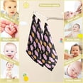 thumbnail image 3 of SKYSONIC 5 PCS Cute Halloween Ghosts Baby Muslin Washcloths, Funky Pink Face Towel Burp Cloths Ultrasoft Absorbent Cotton Bath Wipes Towels for Newborn Boys Girls, 3 of 7
