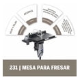 thumbnail image 2 of Mesa De Router O Fresadora Soporte Para Madera 231 Dremel Dremel 26150231AA, 2 of 3