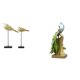 thumbnail image 1 of Figuras Modernas De Madera De Pájaros Y Pavos Reales, Esculturas Decorativas Para Escritorio, Dormitorio, Entrada, Mesa, Centro De Mesa, Oficina, Regalo De Interior., 1 of 8