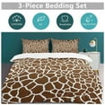 thumbnail image 2 of Giraffe Pattern Set Duvet Cover Themed Multicolor Polyester Bedding Set Duvet Cover for Queen Size, 2 of 6
