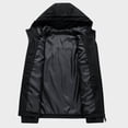 thumbnail image 6 of Xmyrz Jackets For Men Winter Handsome Zipper Relaxed Fit Long Sleeve Large Size Hooded Men'S Coats Outerwear Jacket, 6 of 7