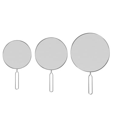 Classic Cuisine Stainless-Steel Fine Mesh Splatter Screen Set. 3-Piece
