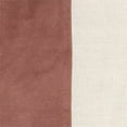 thumbnail image 3 of Surya Moza MZA-005 20 x 20" Square Cotton Pillow Cover in Brick Red/Light Beige, 3 of 4