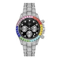 thumbnail image 1 of Reloj de moda para hombre Reloj de acero inoxidable Vestido casual Muñeca Cristal Wmkox8yii gfajkfgbkjabf272, 1 of 1