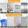 thumbnail image 3 of 2 Pack Shower Caddy Adhesive for Replacement, Strong Transparent Adhesive for Shower Caddy Sticky Pads, No Drilling for Corner Shelf Basket, Bathroom Storage Shelves, Kitchen Racks and Soap Holder, 3 of 6