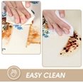 thumbnail image 2 of Jinsinto Waterproof Vinyl Tablecloths, Heavy Duty Oil Proof Spill Proof Plastic Table Cloth, Wipe Clean 137*60cm, 2 of 5