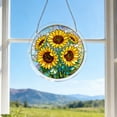 thumbnail image 1 of Transparent Acrylic Puzzle Window Hanging Decor, Colorful Stained-Glass Light Refraction, Scratch-Resistant, for Window Wall Balcony Home Décor, 1 of 5