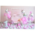 thumbnail image 4 of HONITANO 1Pack Photo Backdrop Pictorial Cloth First Birthday Photography 5x3ft, 4 of 8