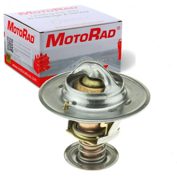 MotoRad Engine Coolant Thermostat compatible with Ford Explorer 2002-2010 - 180F Fail-Safe