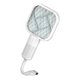 thumbnail image 2 of Raqueta matamoscas Mini matamoscas Compacta y práctica USB antimoscas Blanco, 2 of 9