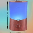 thumbnail image 4 of BlueHills 3000 ml Large Essential Oil Diffuser Humidifier for Large Rooms – Dark Wood Grain -K3, 4 of 9
